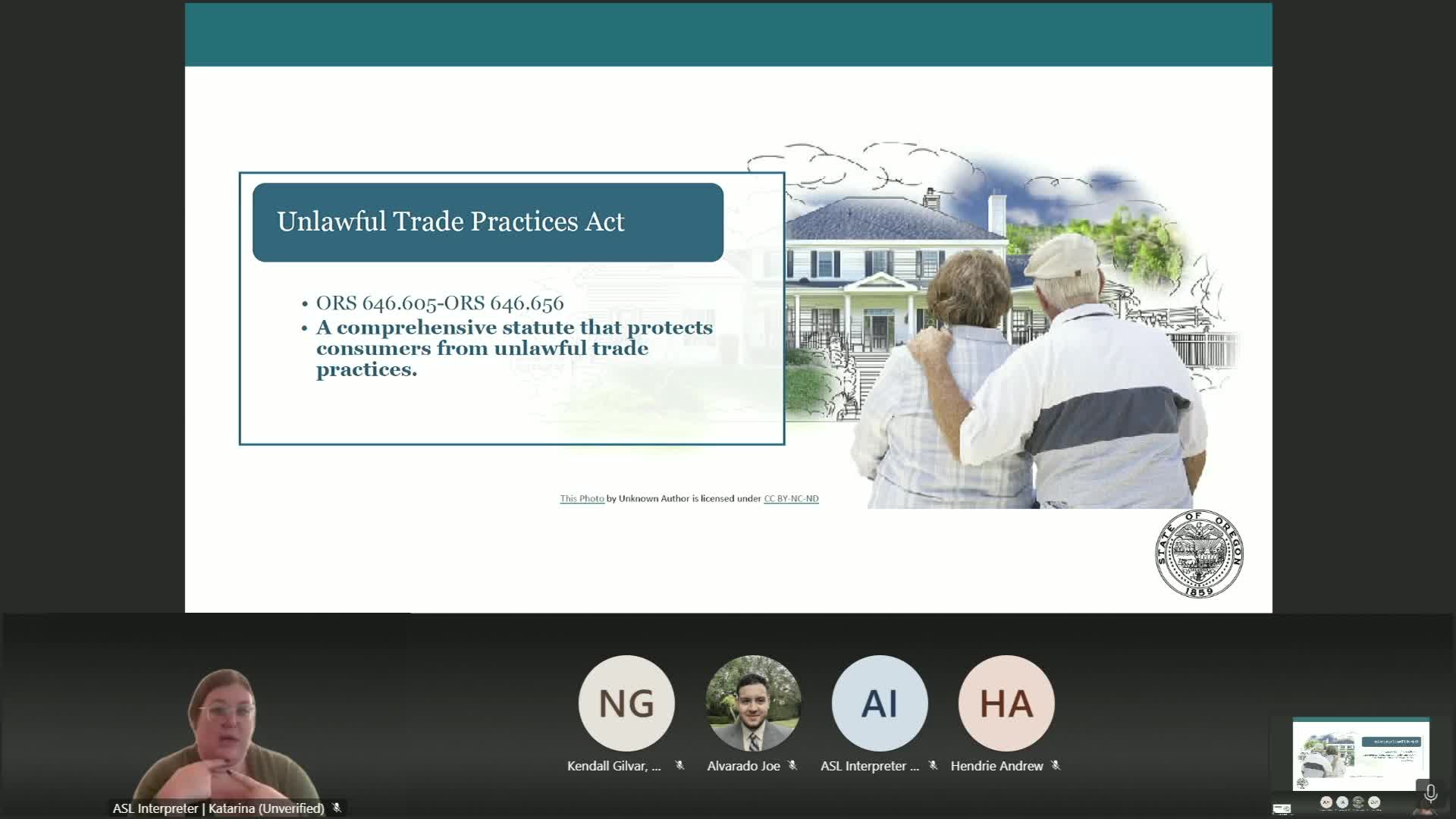 Oregon DOJ outlines UTPA enforcement after MV Realty refunds; AG adviser cites $8 million returned to consumers