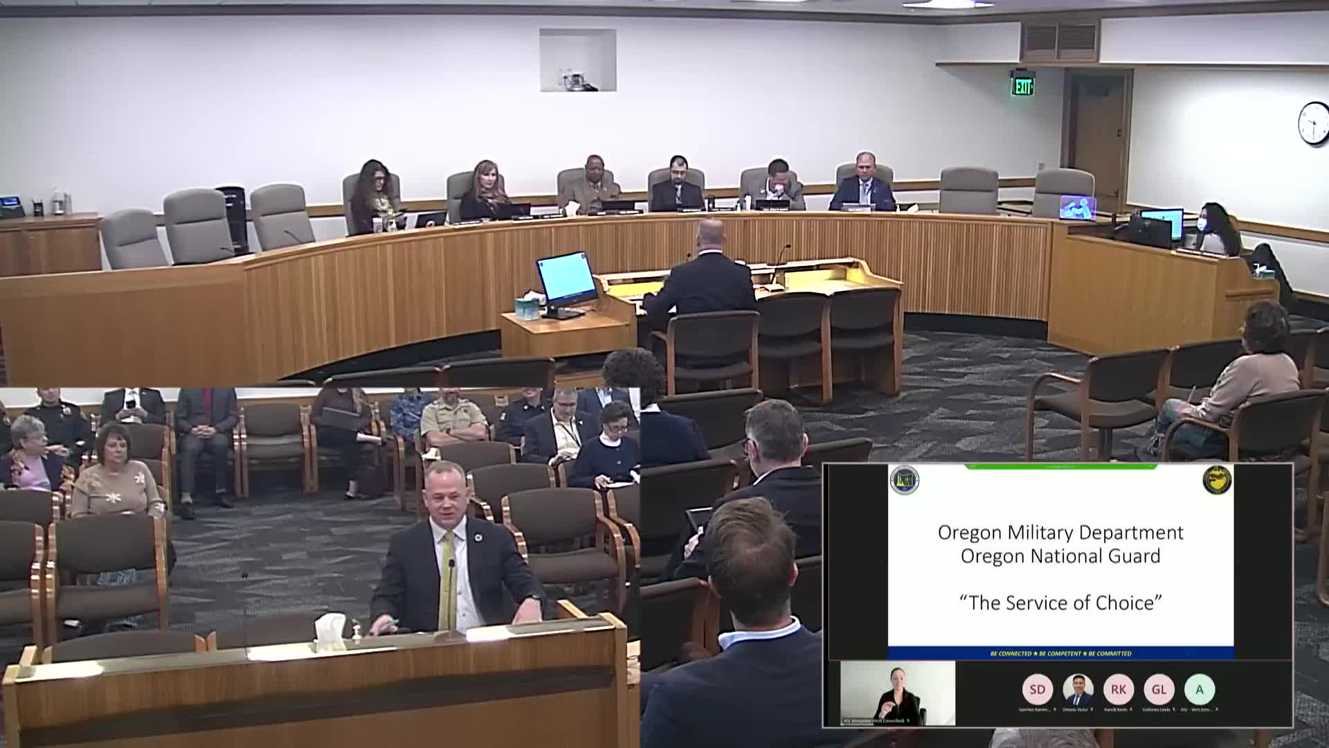 Oregon Military Department: rapid Portland mobilization and state retention bonus show measurable effects