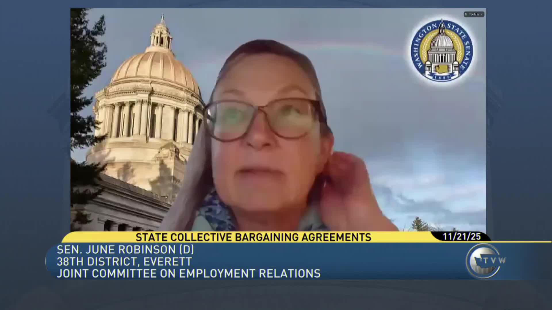 State staff brief committee on WPEA tentative agreements; OFM review and $22.3M total funds estimate