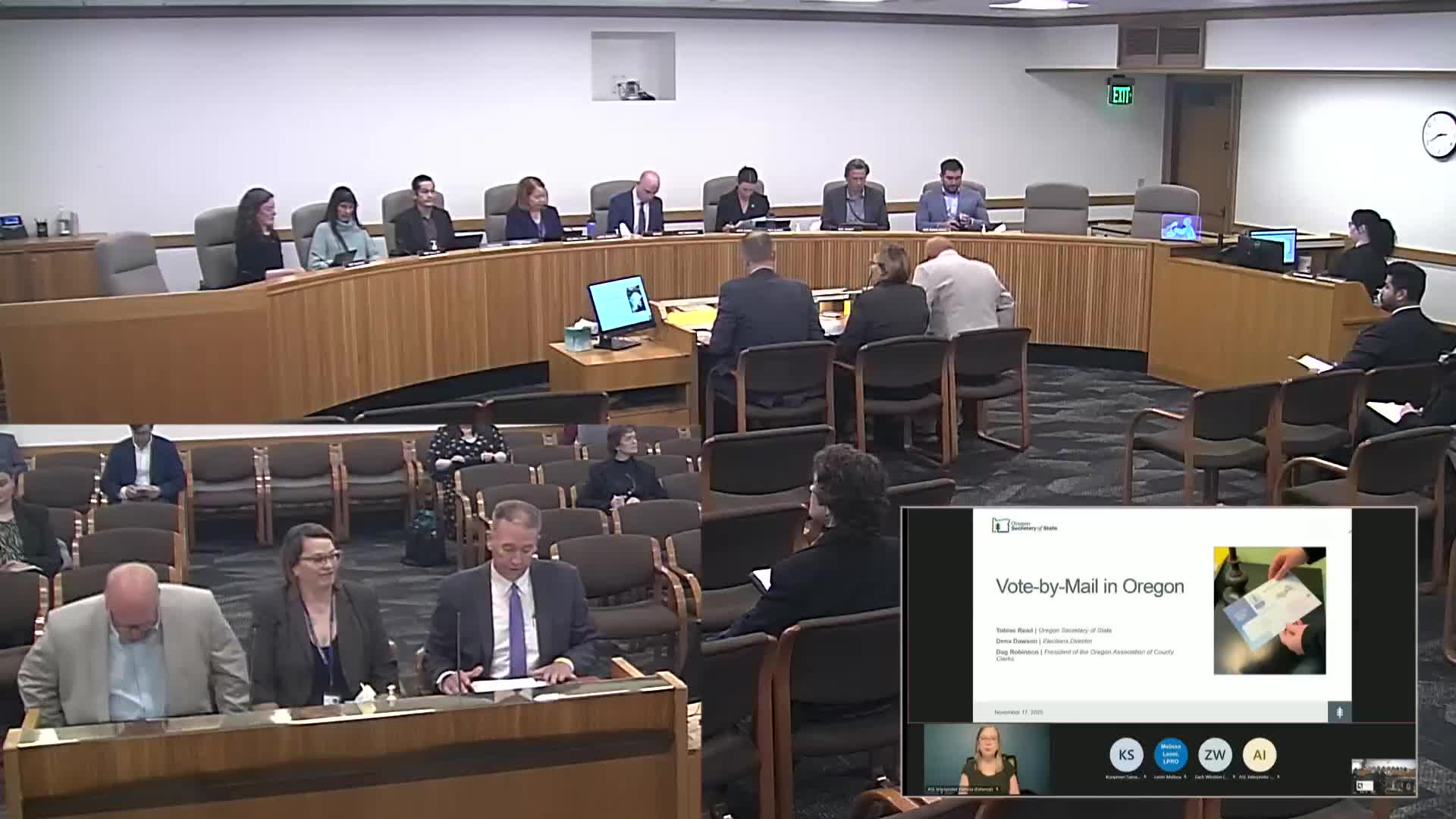 Oregon officials defend decades-old vote-by-mail system, flag postal and funding risks