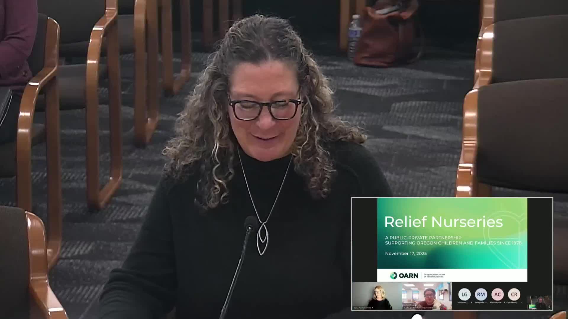 Relief nurseries tell legislators their programs prevent foster placements and seek funding boost