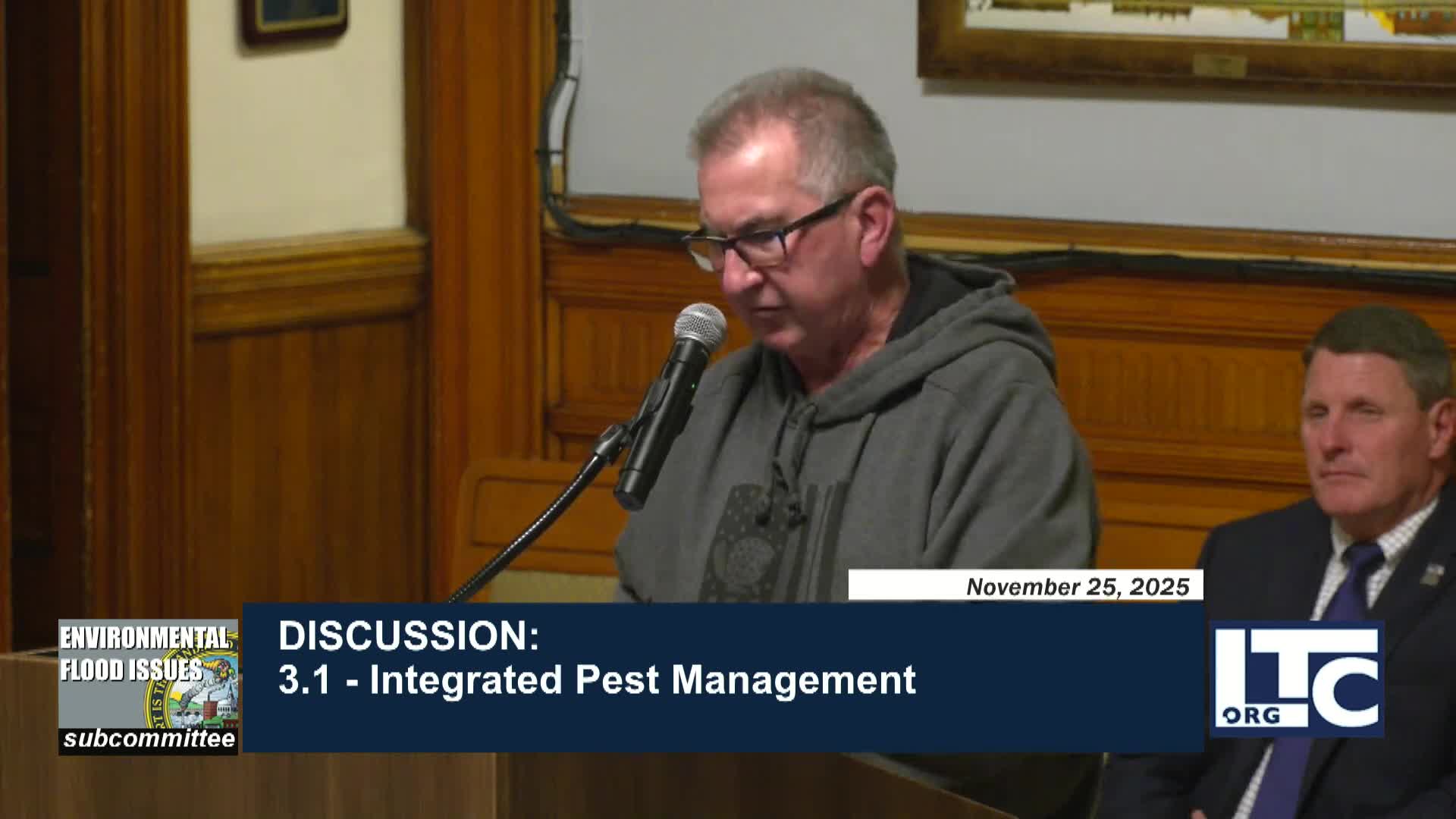 Lowell subcommittee votes to require IPM in land‑use and permitting where applicable