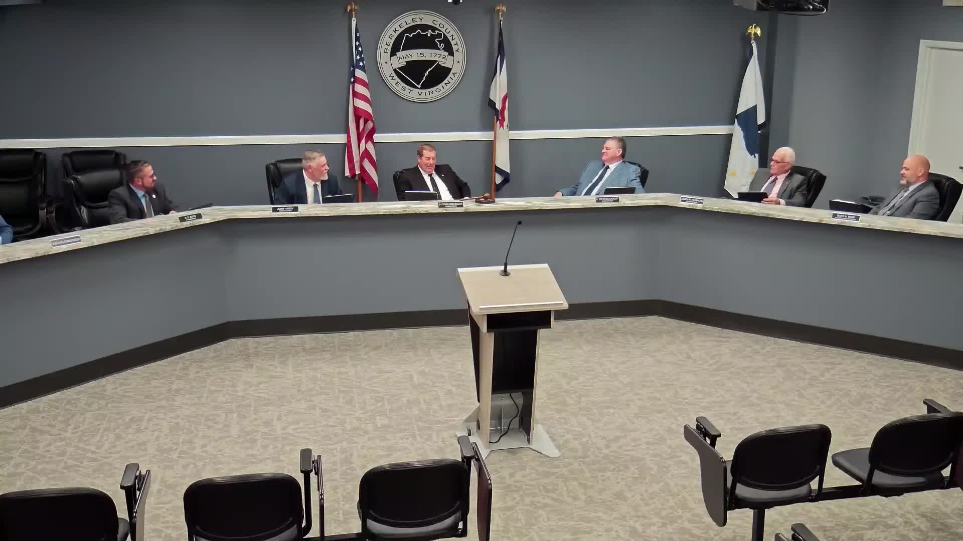 Commission approves county GIS to perform addressing for City of Martinsburg