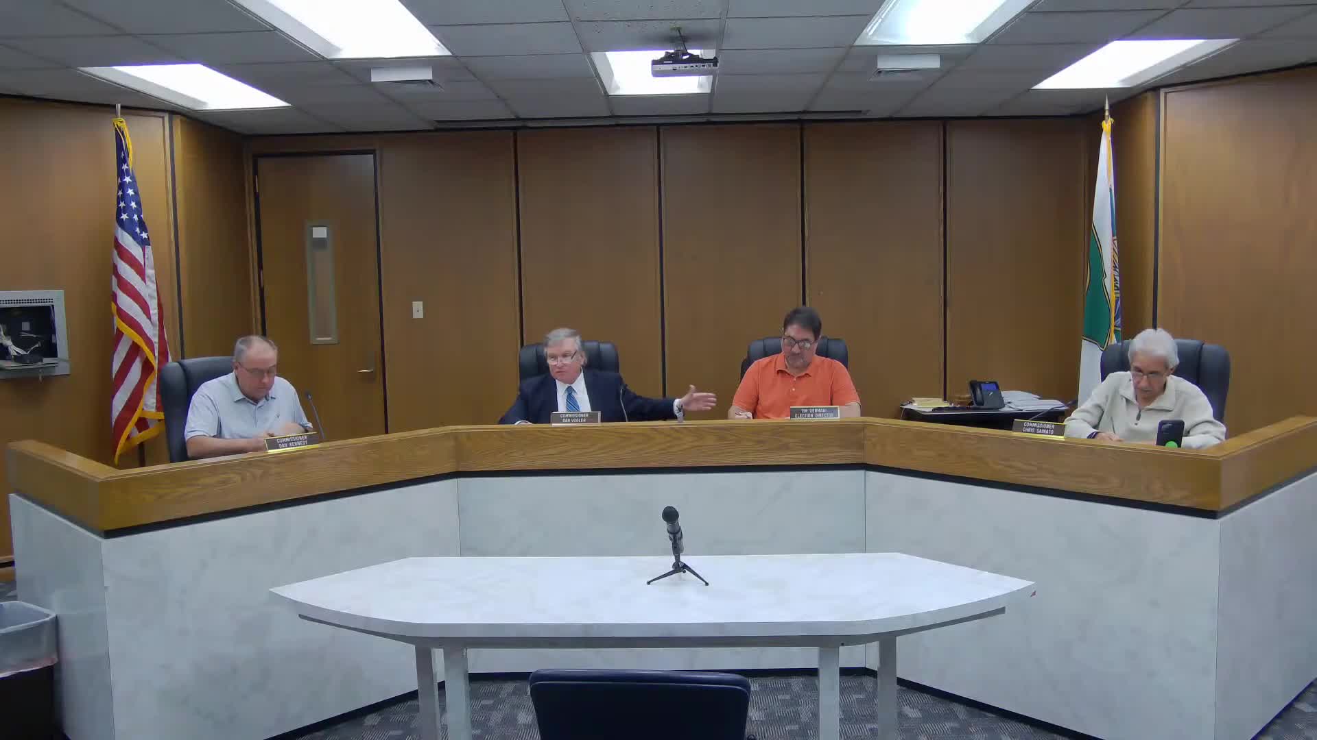 Elections director reports successful high turnout, urges earlier mailing of mail-in ballots