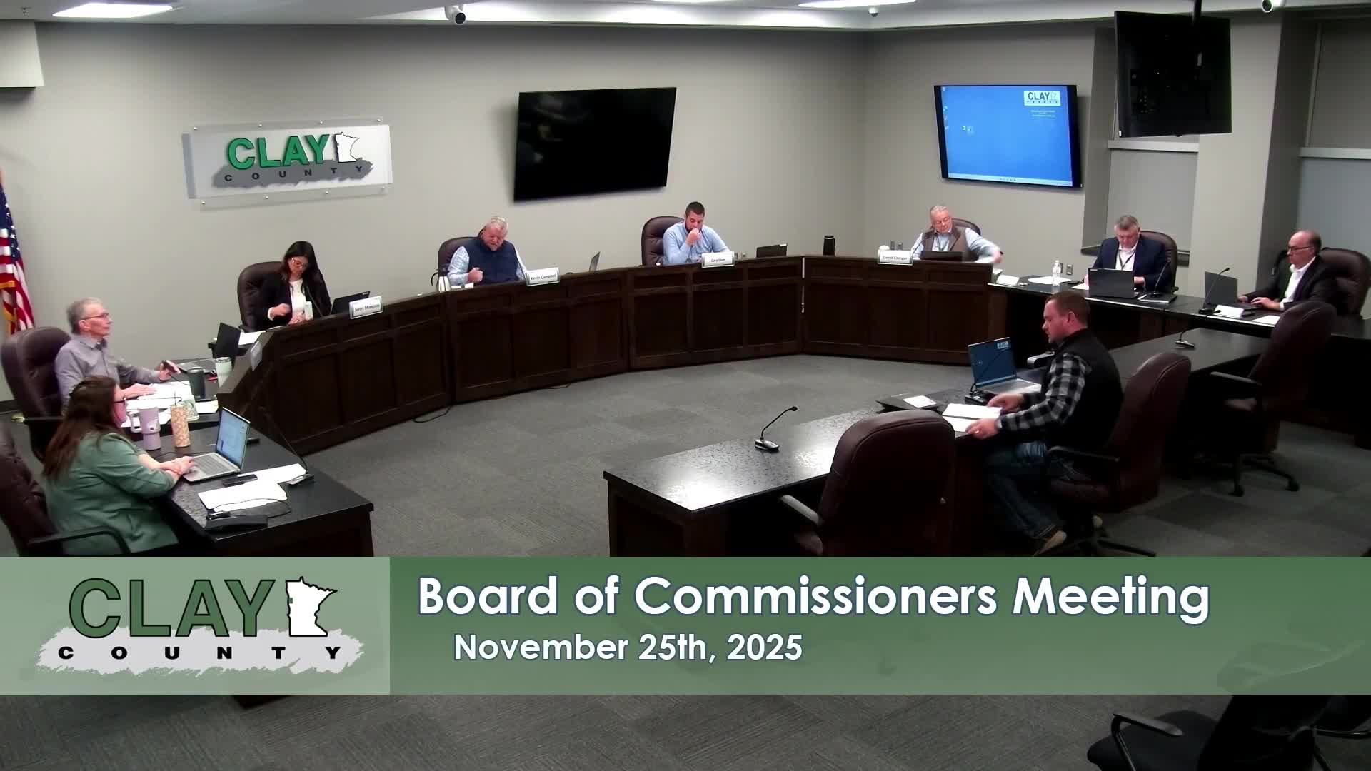 Clay County commissioners approve multiple road grants, equipment purchases and contracts