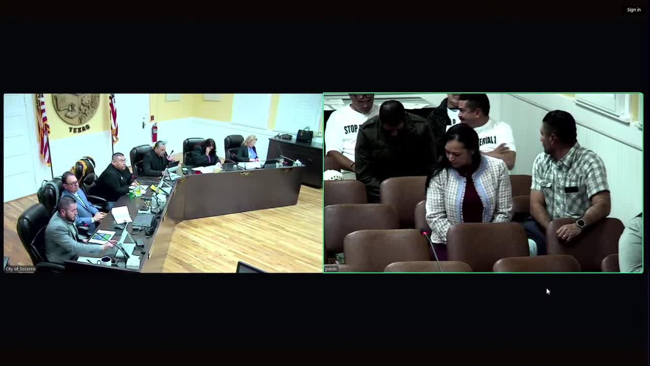 Socorro council approves replat, permits and appointments; sidewalk change order added