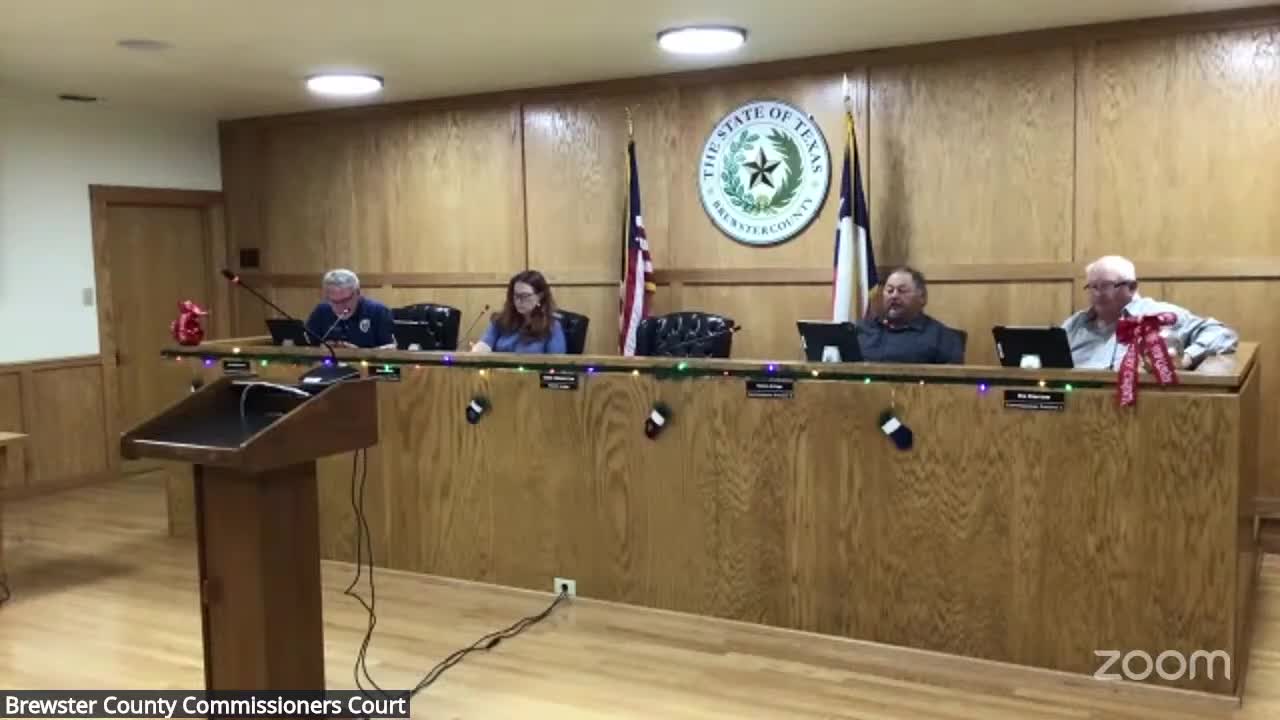 Brewster County moves to renew winter burn ban amid split response