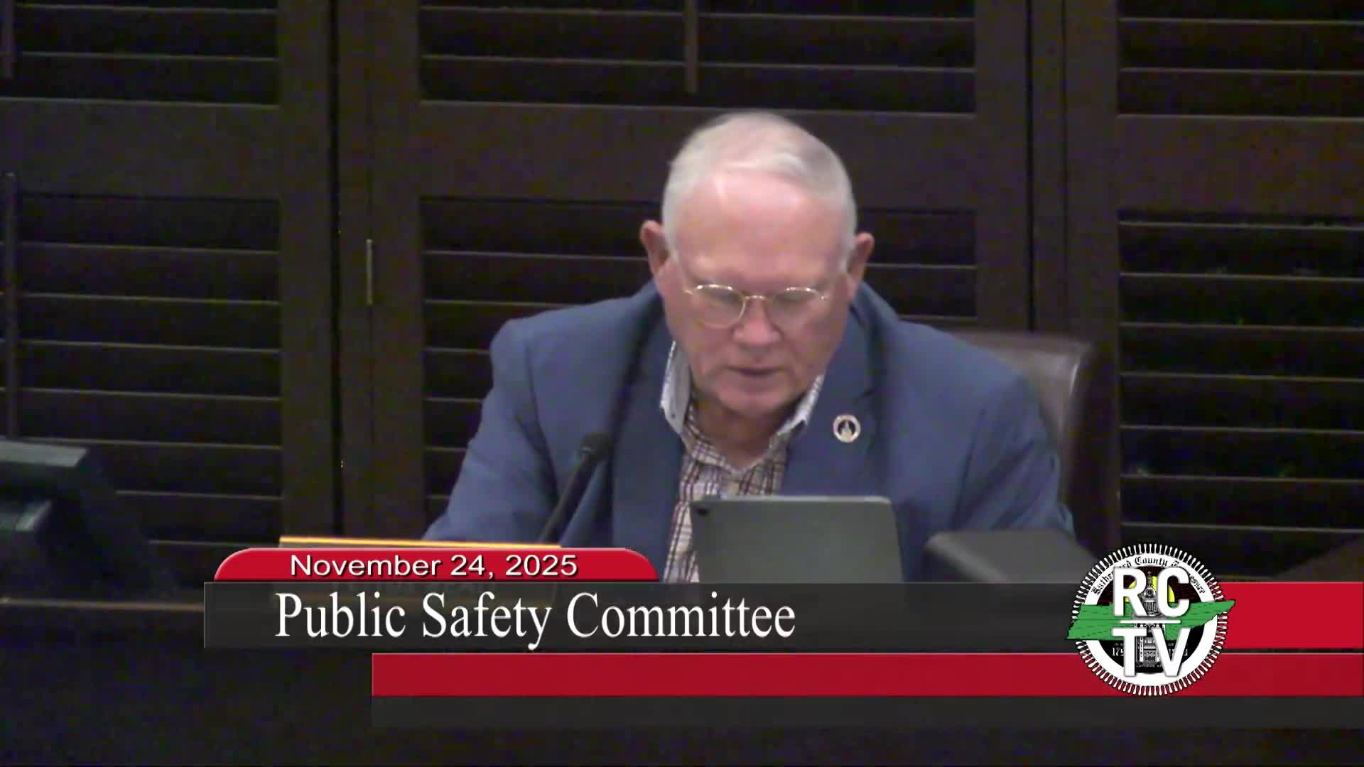 Committee receives reports from animal shelter, risk management, recovery court, probation and correctional work center