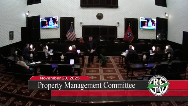 Committee approves temporary Atmos workspace easement and waives fees for Murfreesboro waterline relocation