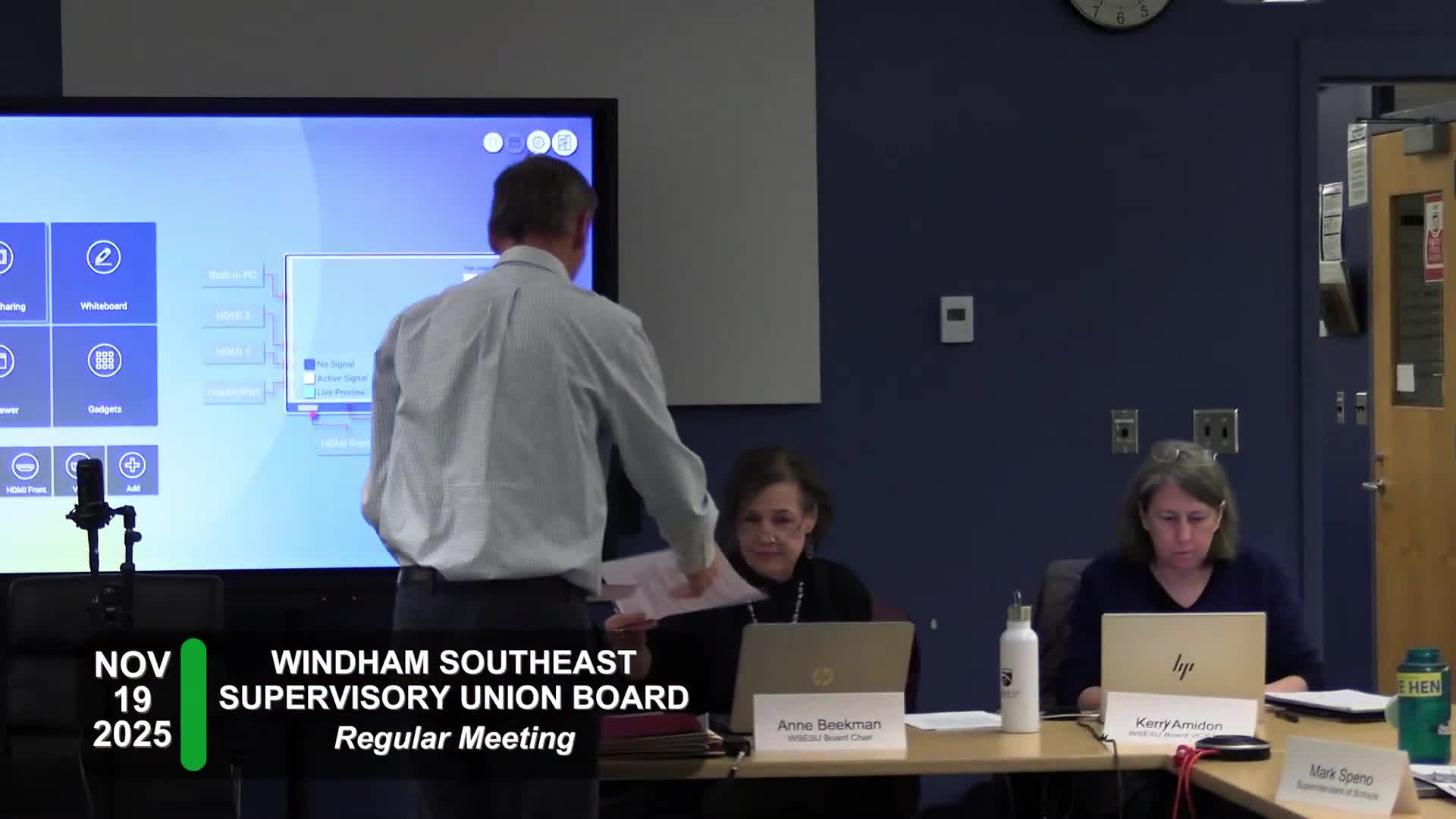 Supervisory union presents first-draft budget, flags steep cuts as federal grant allocations remain uncertain