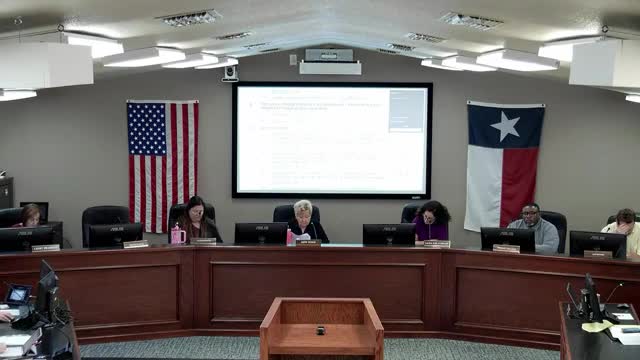 Haslet EDC debates Nance Field playground and parking‑lot surface; leans toward asphalt pending parks master plan