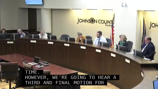 County commissioners unanimously approve three executive-session recesses to discuss potential economic development projects