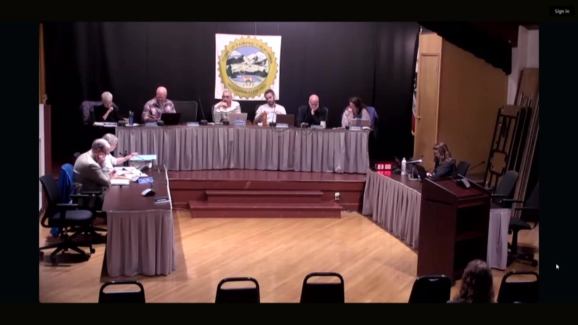 Commission grants revocable encroachment permit for improvements at 69 Pine Drive