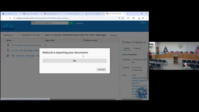 Rexburg adopts ordinance to allow conditional-use sky bridges over city streets with safety standards