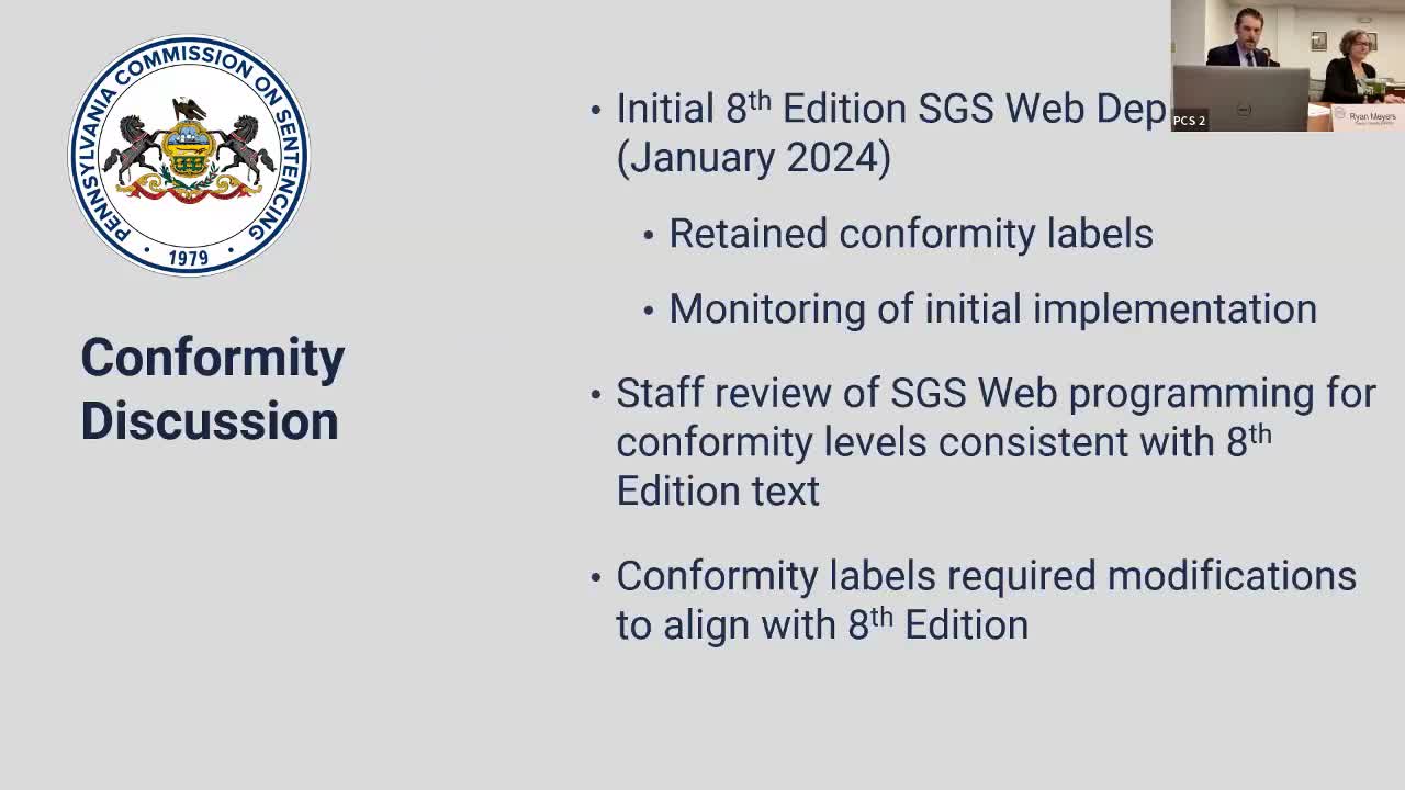 Commission explains new conformity labels under eighth edition: disposition vs. duration