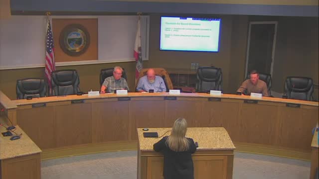 GSA extends periodic-evaluation schedule, delays monitoring-well bids and advances pilot recharge tests