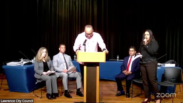 Franklin Miguel sworn in as Lawrence City councilor