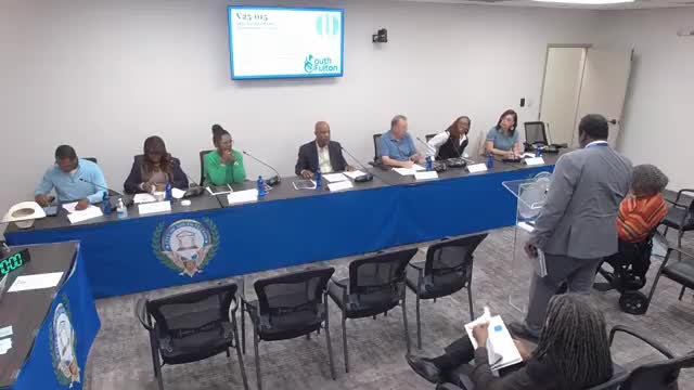 South Fulton assistant city attorney moves to defer administrative-appeal agenda item over notice error