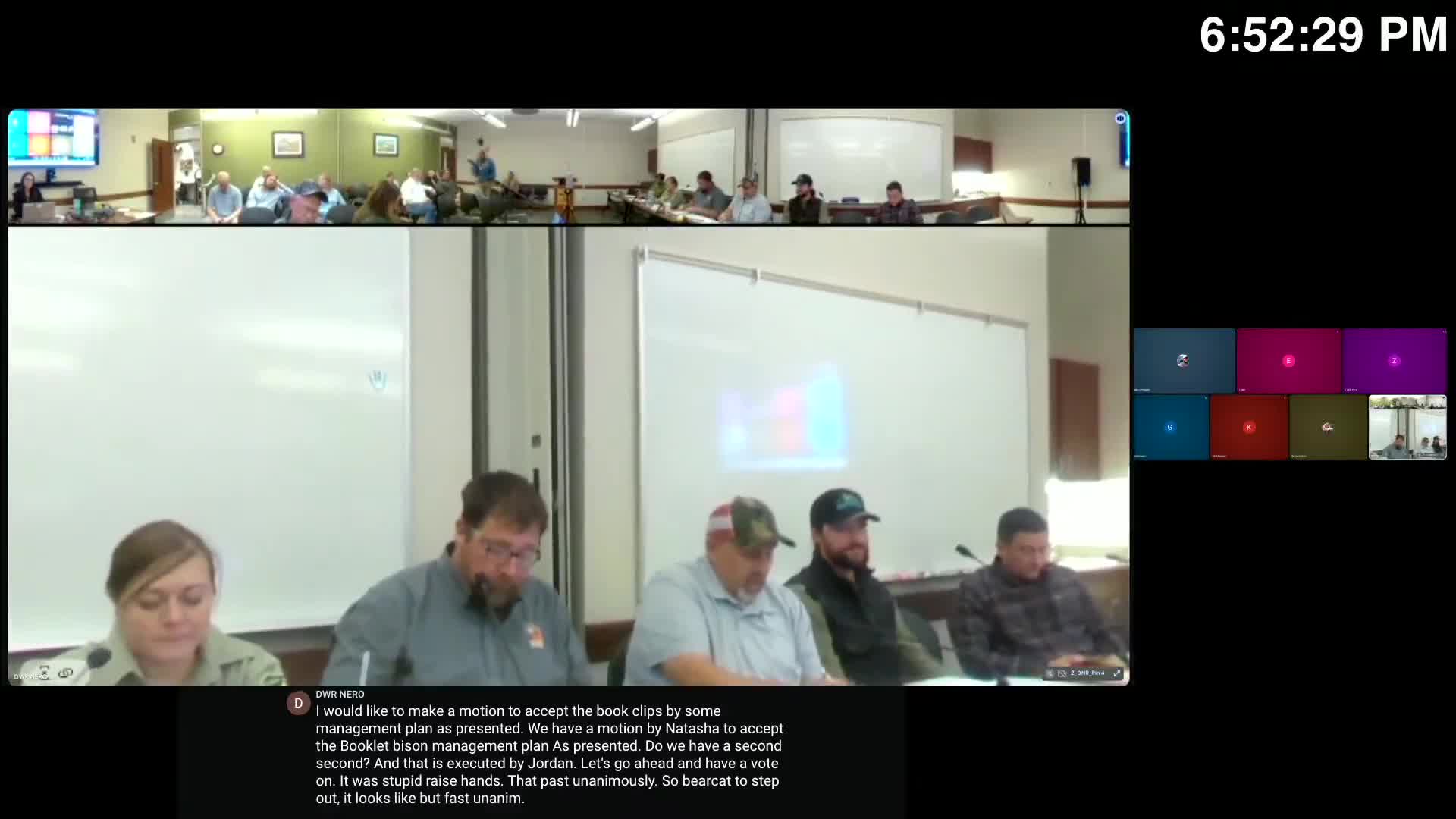 RAC approves natural‑disaster relief amendments and CWMU landowner permit changes