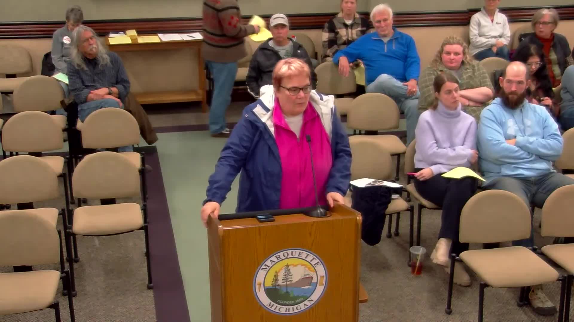 Resident urges fix for open-top cigarette recycling tubes downtown