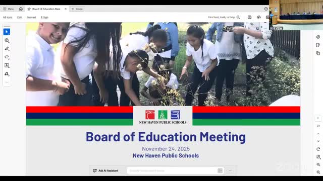 New Haven schools outline culture-and-climate plan: tiered supports, SEL, walkthrough tool and staff training