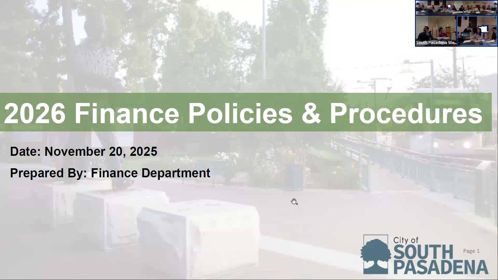 Commission reviews updated finance manual; staff discloses $1.7M in overdue water bills