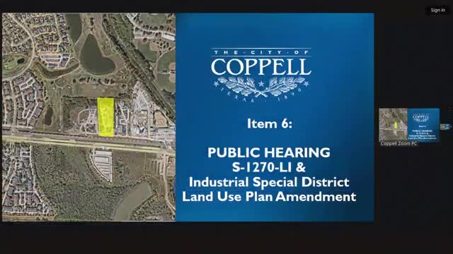 Applicant withdraws Coppell concrete batch‑plant SUP after staff flags plan conflicts