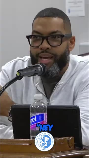 Unidentified speaker describes using Chicago Heights program to rehab vacant houses and return them to tax rolls