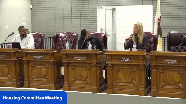 Dolton committee advances resident-first plan to reclaim vacant homes, sends proposal to CAL for review