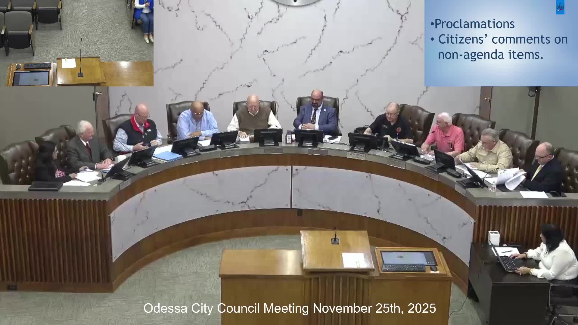 Votes at a glance: Odessa City Council actions on Nov. 25