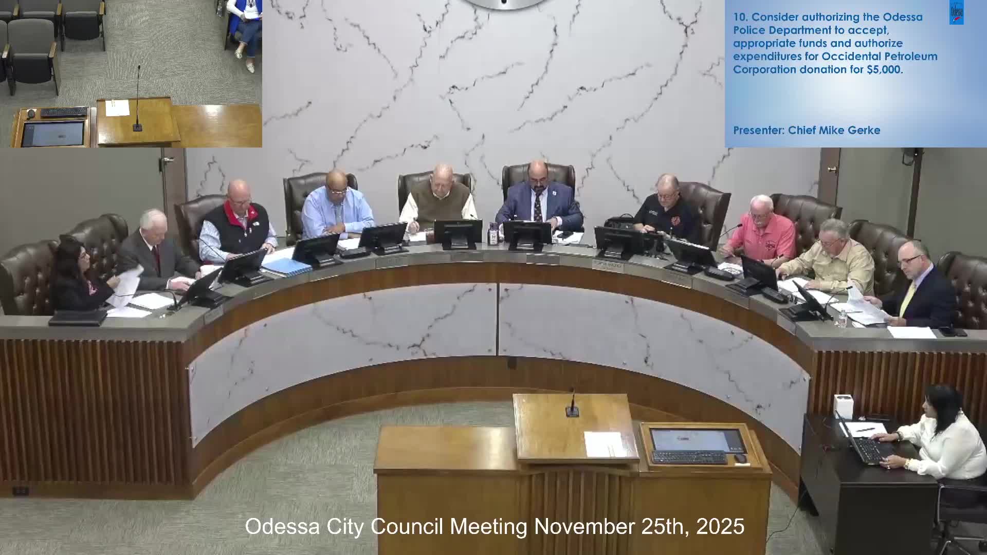 Odessa council accepts Oxy donations and state ambulance funds for med kits and PPE