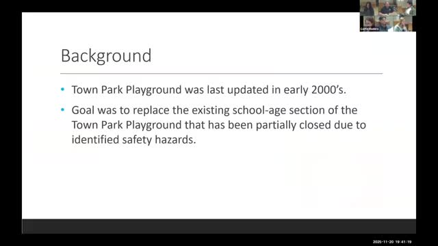 Corte Madera commission backs preferred playground design, asks staff to pursue tweaks before Dec. 16 council review