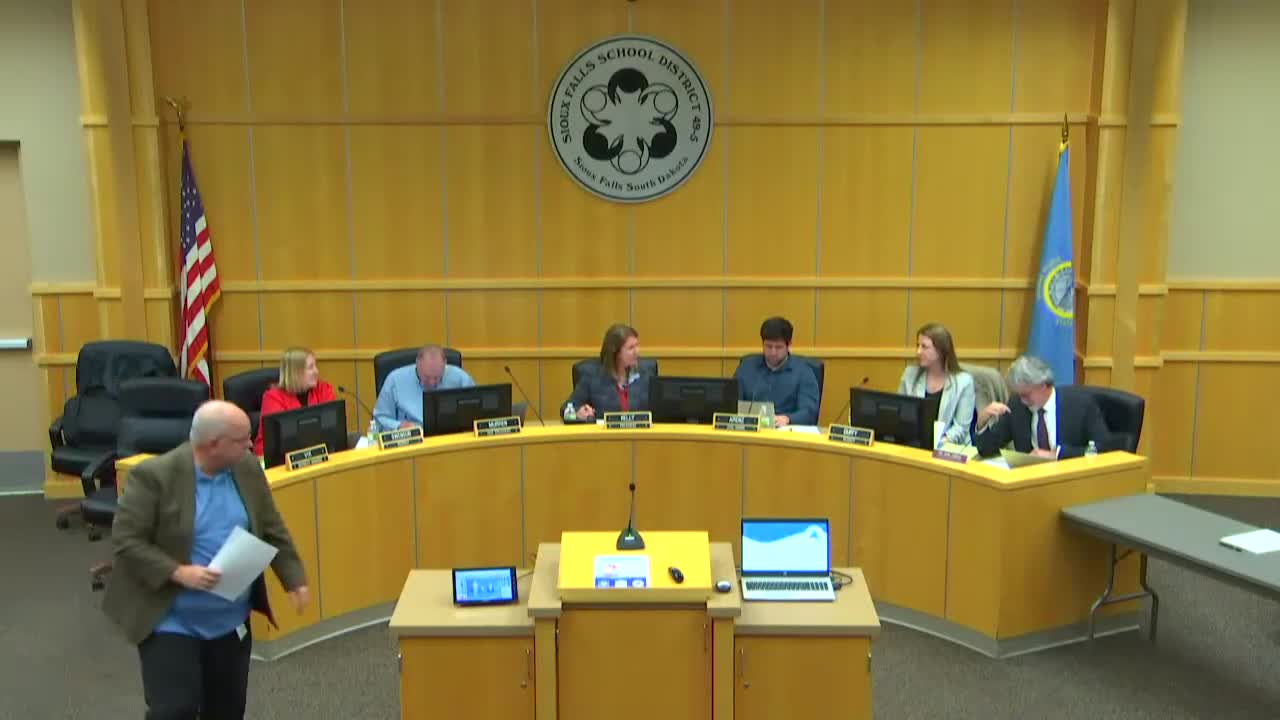 Sioux Falls board approves FY27 budget timeline and guidelines; deadlines set through July