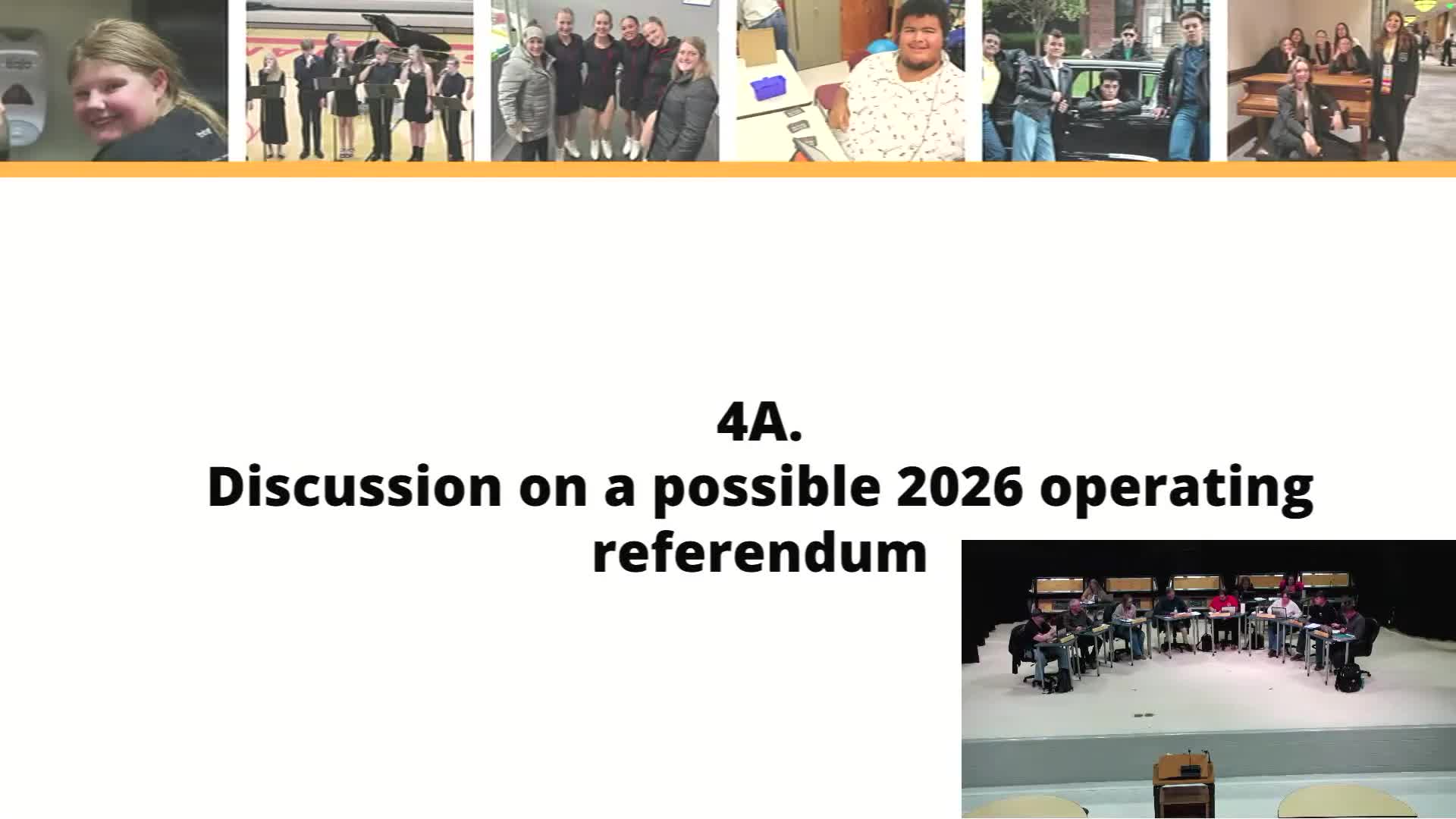 Sparta school board debates timing, size of possible operating referendum as $2.3M shortfall looms