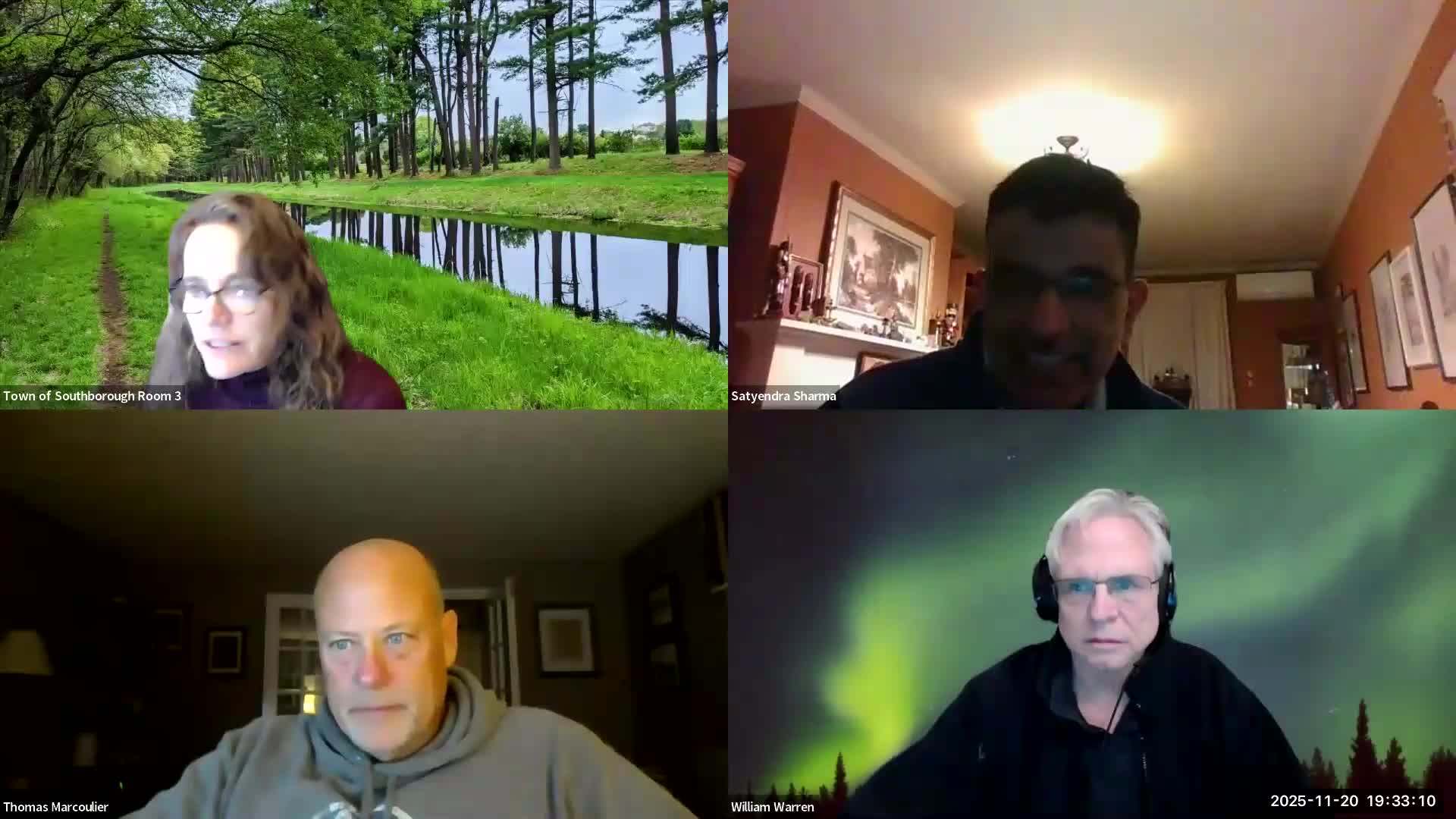 Committee approves Oct. 2 minutes and adjourns after scheduling discussion