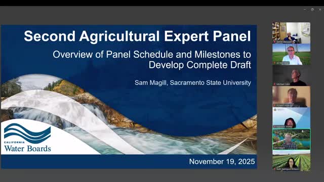 Staff lays out schedule: consolidated draft, public listening session and 30-day comment period