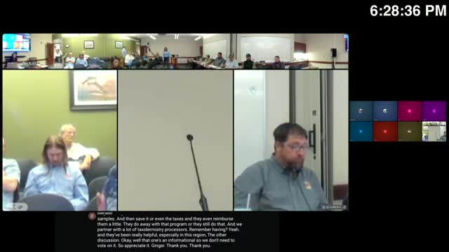 RAC approves 2025–27 hunt table and season date revisions