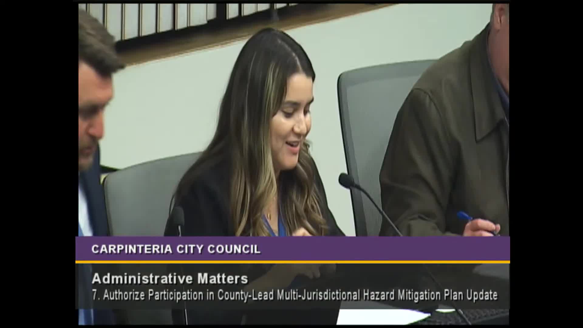 Carpinteria council joins county-led hazard-mitigation update and adopts development-impact-fee annual report