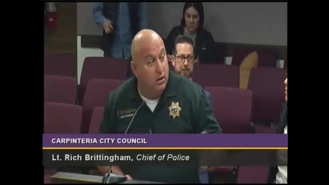 Officer details common scams and urges Carpinteria residents to verify callers before sending money