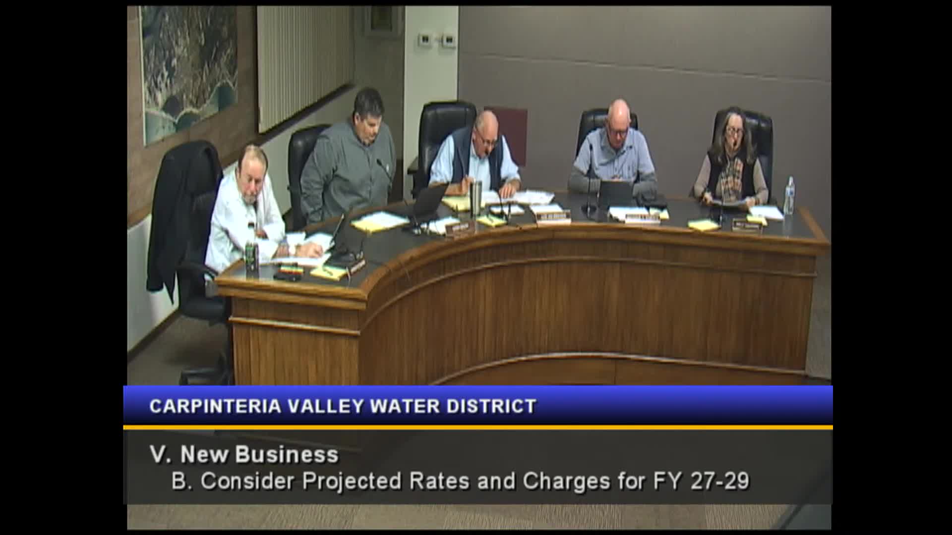 Board to consider engaging WSC for Smiley ASR well grant management; only one proposal received