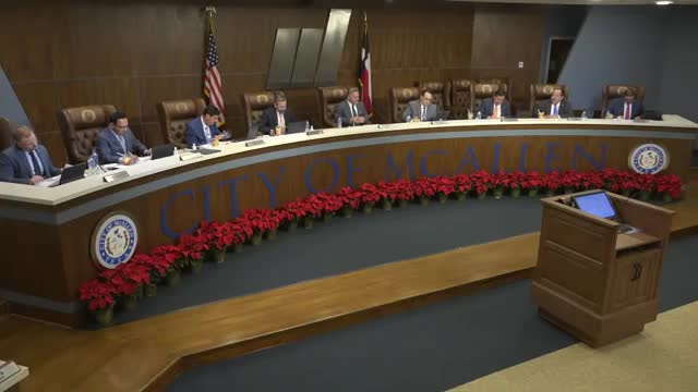 McAllen approves engineering award for Benson Hike & Bike Trail and several subdivision variances