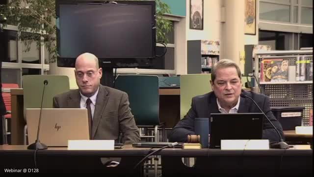 District 128 presentation: both high schools retain 'Exemplary' status on Illinois School Report Card