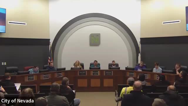 Nevada council approves wastewater project closeout, multiple ordinances and a development agreement