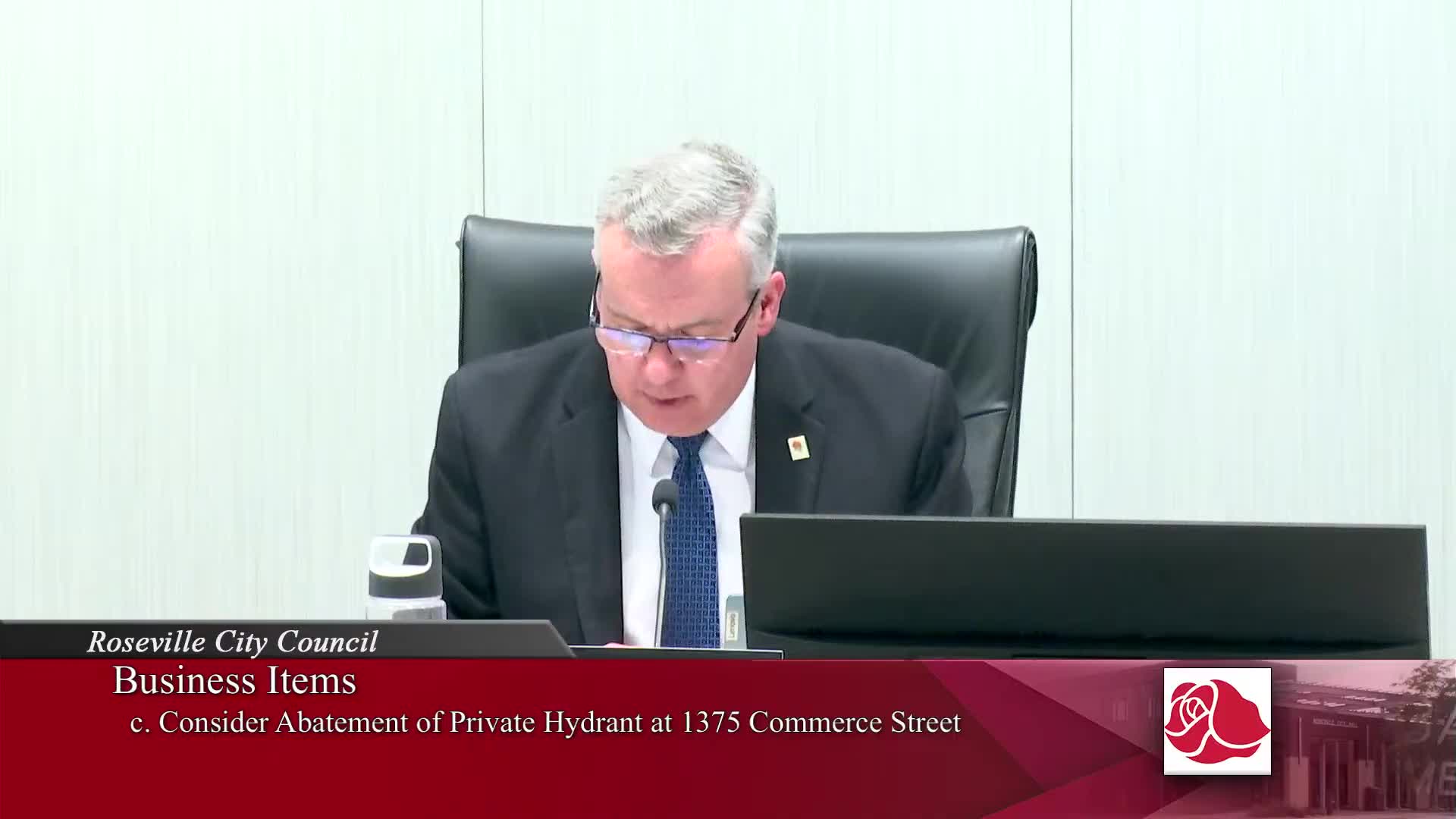 Roseville authorizes abatements for five inoperable private hydrants, citing fire-safety risk