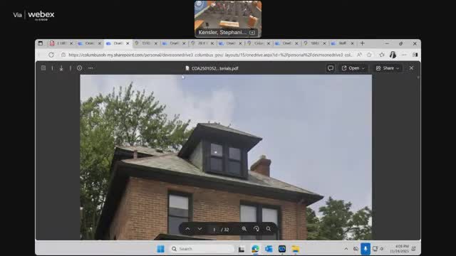 Board gives conditional approval for vinyl windows at 1515 Hamlet, asks Rosati for sight-line data