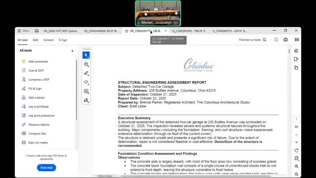 Commission approves demolition of deteriorated garage at 35 Buttles Avenue and OKs replacement carriage-house design