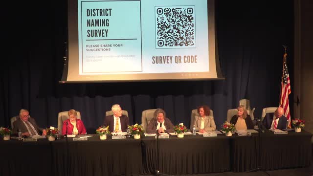 New four‑city school district holds inaugural meeting; board elects president and vice president