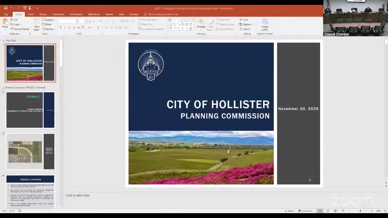 Planning commission approves map amendment for Chapel Road parcel, reduces unit count and relocates duplex lots