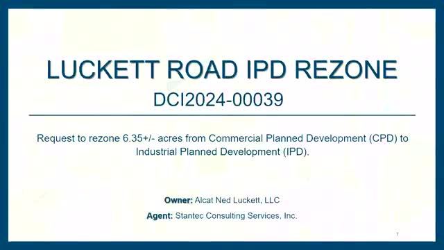 Lee County OKs Luckett Road industrial rezoning after stormwater debate