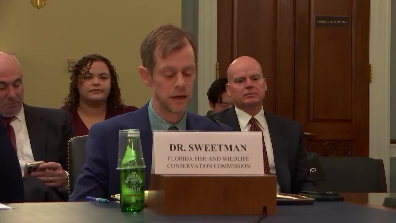 Florida fisheries official and states press for MRIP reform, back HR 5 6 9 9 to improve recreational data